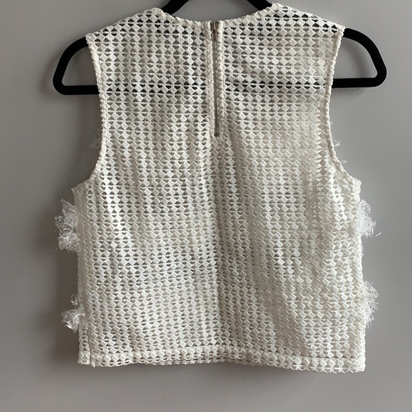 English Factory - Sleeveless White Top - Picture 3 of 8